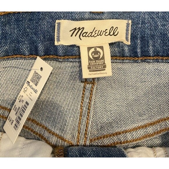 NWT Madewell 90's Straight Crop Jeans Size 26 New - Picture 4 of 7